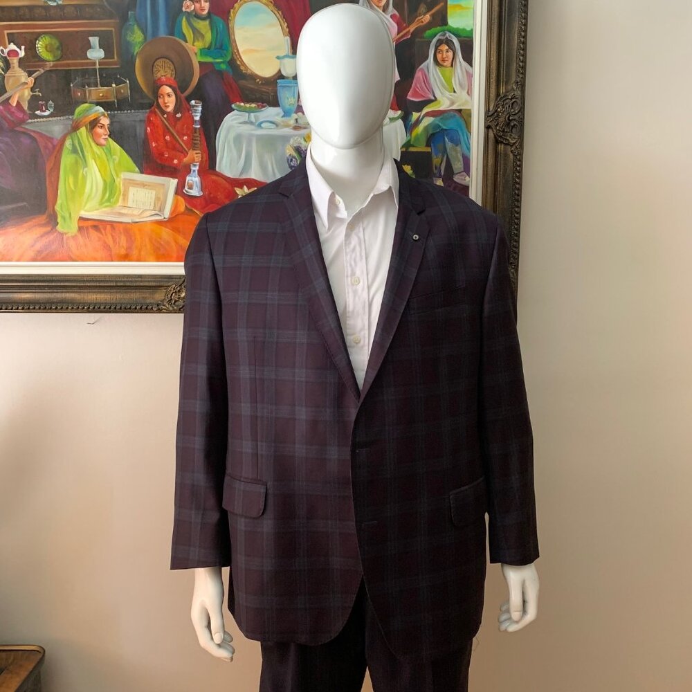 Coppley 50R Wool REDA 1865 2-Button Single Breasted Fully Lined Men’s Blaser
